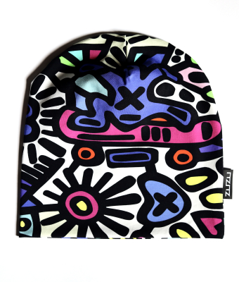 CZAPKA TYPU BEANIE Z DZIANINY BAWEŁNIANEJ JERSEY - NILO