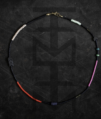 KRÓTKI NASZYJNIK ORIGAMI