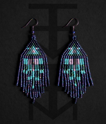 KOLCZYKI BOHO PASTEL