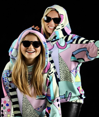 PASTELOWA BLUZA Z KAPTUREM JAZZ