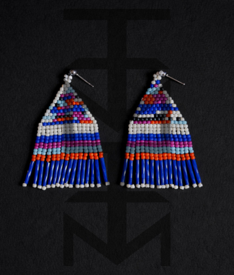 KOLOROWE KOLCZYKI WOVEN